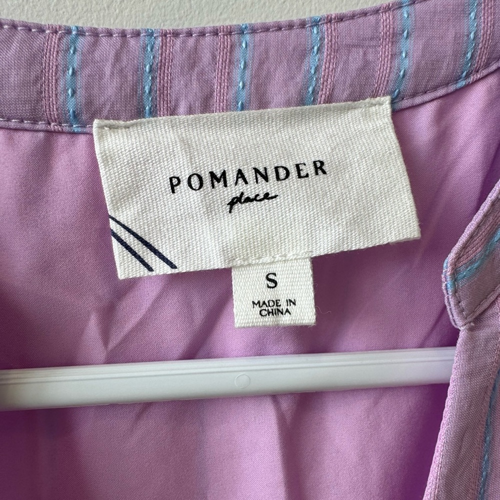 Pomander Place Lavender Stripe Alora Dress